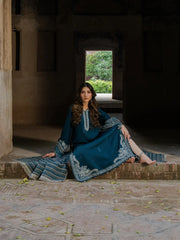 IZAL Luxury Lawn Embroidered Dress 3Piece Unstithced / Stitched