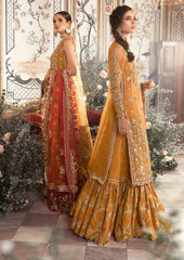 Maria B Wedding Embellished Organza 3 Piece Unstitched