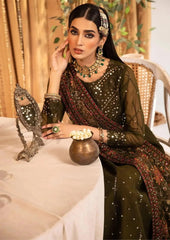 Mehfil-e-Uroos By Alizeh Fashion Embroidered Chiffon 3 Piece Unstitched