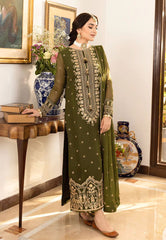 Asim Jofa Luxury Chiffon Embroidered 3 Piece Unstitched