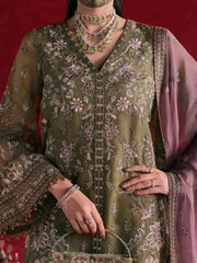 Flossie Luxury Embroidered Chiffon 3 Piece Unstitched / Stitched