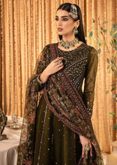 Mehfil-e-Uroos By Alizeh Fashion Embroidered Chiffon 3 Piece Unstitched
