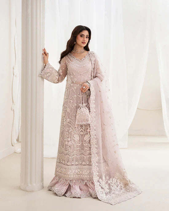 Faiza Saqlain Luxury Organza Embroidered Collection 3Piece Unstitched / Stitched