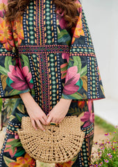 Jazmin New printed Swiss Lawn With Silk Dupatta Collection 3 piece Unstitched