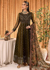 Mehfil-e-Uroos By Alizeh Fashion Embroidered Chiffon 3 Piece Unstitched