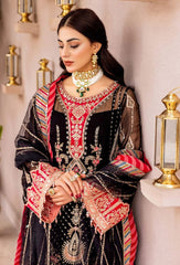 Adan Libas Luxury Chiffon Embroidered Collection 3 Piece Unstitched