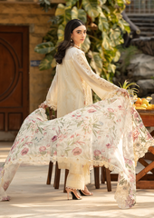 Elaf Premium Festive Chikankari Lawn Collection 3 piece Unstitched / Stitched