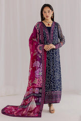 Nureh Luxury Lawn Emb Collection 3Piece Unstitched / Stitched