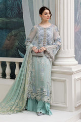 Maria B Luxury Chiffon Embroidery Collection 3 Piece Unstitched