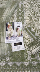 Aneela's Luxury Lawn Emb Collection 3Piece Unstitched / Stitched
