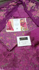 Iznik Festive Embroidered Luxury Lawn 3Piece Unstitched