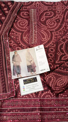 Jazmin Luxury Lawn Emb Collection 3Piece Unstitched / Stitched