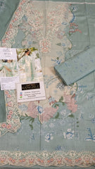 Afroza Luxury Lawn Emb Collection 3Piece Unstitched / Stitched