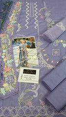 Crimson Luxery Chickenkari Collection 3 Piece Unstitched / Stitched