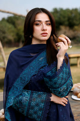 Azure luxury Chiffon Embroidered 3 Piece Unstitched / Stitched
