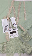 Azure Luxury Lawn Embroidered 3 Piece Unstitched / Stitched