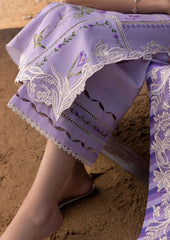 Crimson Luxury Lawn Chikan Kari by Saira Shakira 3Piece Unstiched