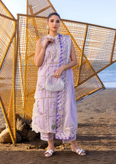 Crimson Luxury Lawn Chikan Kari by Saira Shakira 3Piece Unstiched
