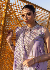 Crimson Luxury Lawn Chikan Kari by Saira Shakira 3Piece Unstiched