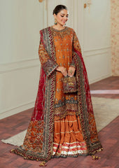 Baroque Luxury Pure Khaddi Net Embroidered 3 Piece Unstitched