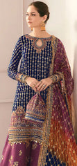Baroque Chantelle Embroidered Luxury Chiffon 3 piece unstitched