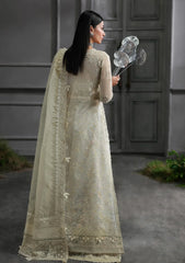 Qalamkar Hand Work Organza Embroidered 3 Piece Unstitched / Stitched