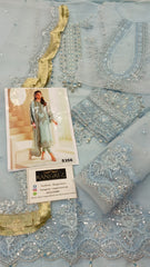 Alizeh Luxury Wedding Embroidered Organza 3 piece Unstitched / Stitched