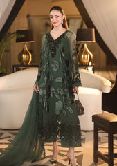 Maria B Embroidered Chiffon Collection 3 Piece Unstitched / Stitched