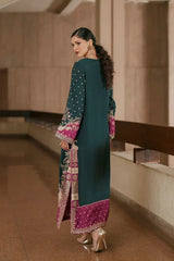 Ethnic Luxury Silk Collection Embroidered 3 piece Unstitched / Stitched