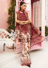 Maria B Printed Lawn Collection 3 piece Unstitched / Stitched