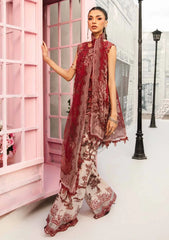 Maria B Printed Lawn Collection 3 piece Unstitched / Stitched