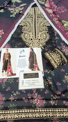 Jazmin Luxury Lawn Collection Embroidered 3 Piece Unstiched