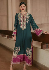 Ethnic Luxury Silk Collection Embroidered 3 piece Unstitched / Stitched