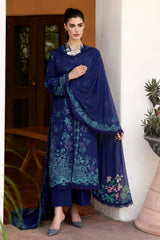 Republic Chikankari Embroidered Lawn 3 Piece Unstitched / Stitched