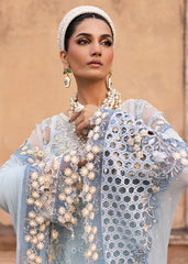 Maria B Embroidered Chiffon Collection 3 Piece Unstitched / Stitched