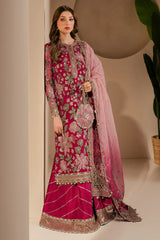 Jazmin New Arrival Luxury Chiffon Embroidered 3 Piece Unstitched / Stitched