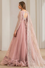 Jazmin Wedding Collection Chiffon Maxi Embroidery Unstiched / Stitched