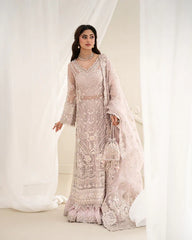 Faiza Saqlain Luxury Organza Embroidered Collection 3Piece Unstitched / Stitched
