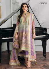 Baroque Chantelle Embroidered Luxury Chiffon 3 Piece Unstitched