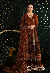 Nureh Printed Lawn Collection 3 piece Unstitched / Stitched