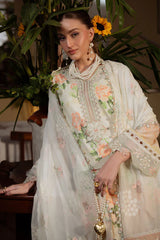 Nureh Printed Lawn Collection 3 piece Unstitched / Stitched