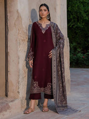 IZAL Luxury Lawn Embroidered Dress 3Piece Unstithced / Stitched
