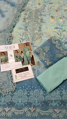 Nureh Luxury Lawn Emb Collection 3Piece Unstitched / Stitched