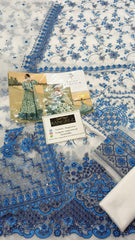 Faiza saqlain Luxury Lawn Emb Collection 3Piece Unstitched / Stitched