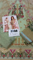 Baroque Chantelle Formal Dress Net Embroidered 3 Piece Unstitched