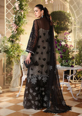 Maria B Luxury Chiffon Embroidered 3 piece Unstitched / Stitched