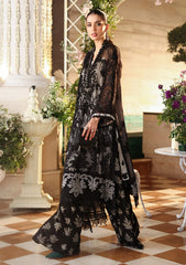 Maria B Luxury Chiffon Embroidered 3 piece Unstitched / Stitched