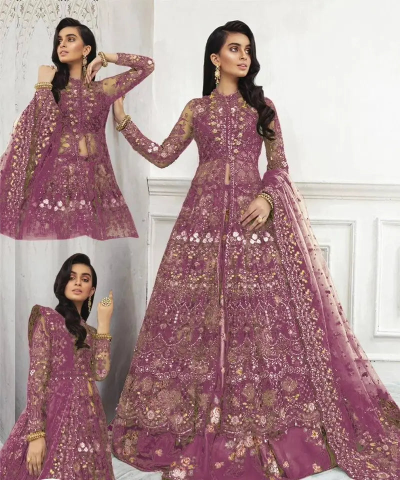 Mariaa B Couture Gul E Falsa 3 piece Unstitched / Stitched