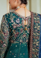 Baroque Luxury Chiffon Embroidered Dress 3 Piece Unstitched
