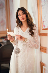 Azure luxury Chiffon Embroidered 3 Piece Unstitched / Stitched